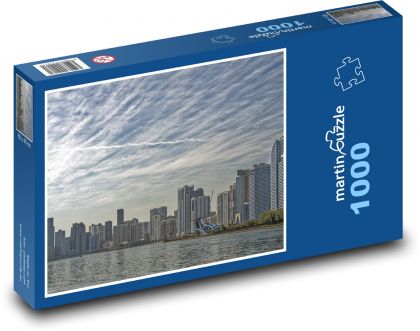 Mrakodrapy - Spojené Arabské Emiráty - Puzzle 1000 dielikov, rozmer 60x46 cm