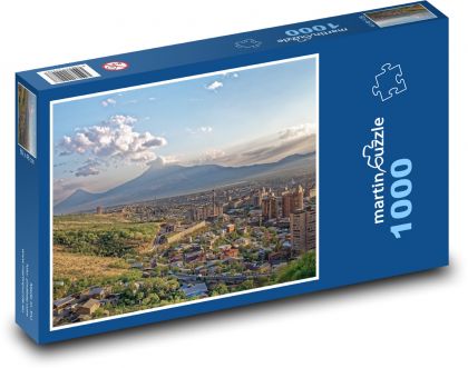 Arménie - Jerevan  - Puzzle 1000 dílků, rozměr 60x46 cm
