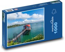 Tenby, záchranná stanice Puzzle 1000 dílků - 60 x 46 cm