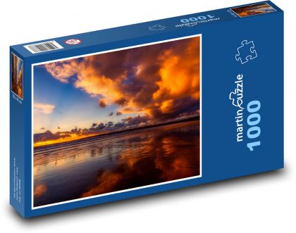 Východ slunce nad mraky - puzzle 1000 dílků