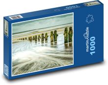 Vlny na moři Puzzle 1000 - 60x46 cm