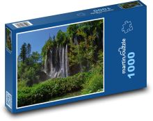 Kroatien - Plitvice Puzzle 1000 Teile - 60 x 46 cm