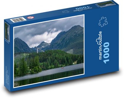 Słowacja - Tatry - Puzzle 1000 elementów, rozmiar 60x46 cm