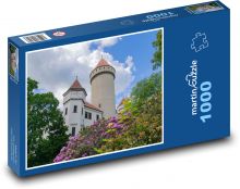 Hrad, věž Puzzle 1000 dílků - 60 x 46 cm