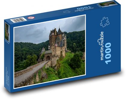 Sasko - hrad Eltz - Puzzle 1000 dielikov, rozmer 60x46 cm