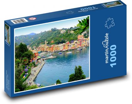 Itálie - Cinque Terre - Puzzle 1000 dílků, rozměr 60x46 cm