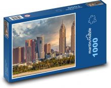 Dubaj - architektura Puzzle 1000 dílků - 60 x 46 cm