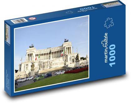 Itálie - Řím - Puzzle 1000 dílků, rozměr 60x46 cm
