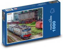 Pociąg w Rumunii Puzzle 1000 elementów - 60x46 cm