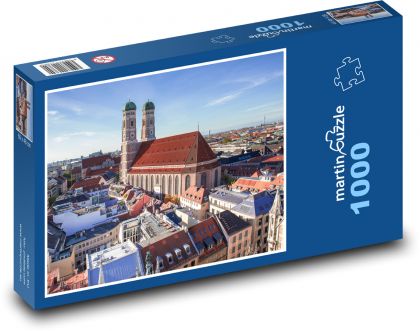Německo - Mnichov - Puzzle 1000 dílků, rozměr 60x46 cm