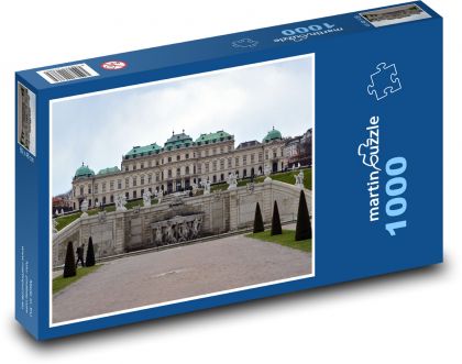 Belvedere Palace - Vienna - Puzzle 1000 pieces, size 60x46 cm 