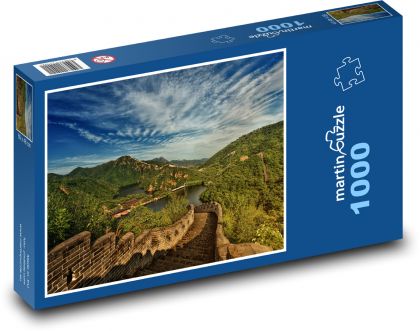 Veľký čínsky múr - Puzzle 1000 dielikov, rozmer 60x46 cm