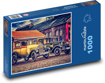 Historische Autos - Puzzle - 1000 Teile