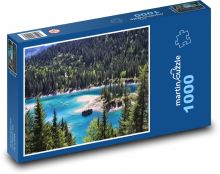 Crystal Lake in the Forest Puzzle 1000 pieces - 60 x 46 cm 