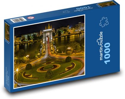 Maďarsko - Budapešť - Puzzle 1000 dílků, rozměr 60x46 cm
