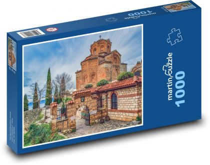 Makedonie - Sv. Jovan - Puzzle 1000 dielikov, rozmer 60x46 cm