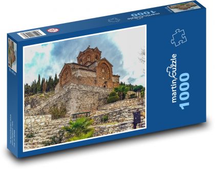 Makedonie - Sv. Jovan - Puzzle 1000 dílků, rozměr 60x46 cm