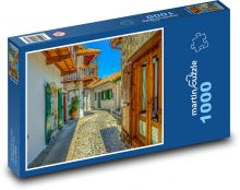 Ulička v Kalopanayiotis, Cyprus Puzzle 1000 dielikov - 60 x 46 cm