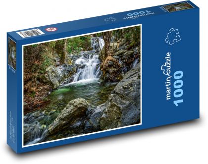 Smaragdbach mitten im Wald - Puzzle - 1000 Teile