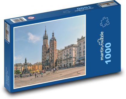 Historisches Krakau in Polen - Puzzle - 1000 Teile