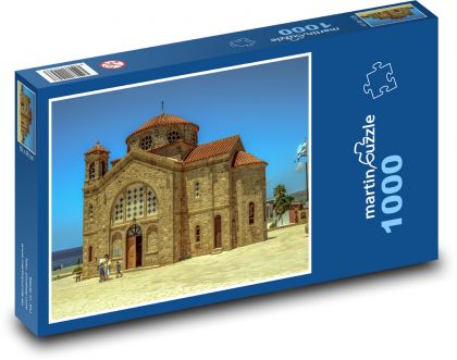 Kostel - Architektura  - Puzzle 1000 dílků, rozměr 60x46 cm