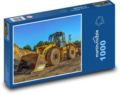 Dozer s radlicou - Puzzle 1000 dielikov, rozmer 60x46 cm