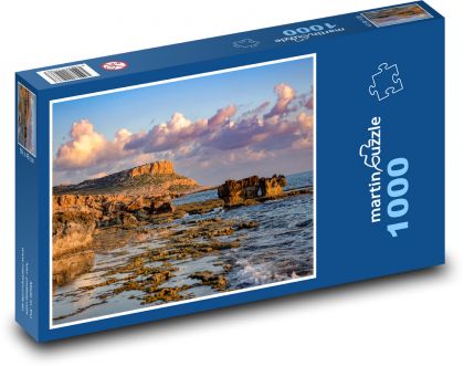 Moře, útes - Puzzle 1000 dílků, rozměr 60x46 cm