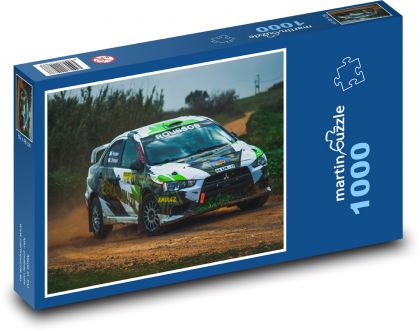 Rally - Mitsubishi - Puzzle 1000 pieces, size 60x46 cm 