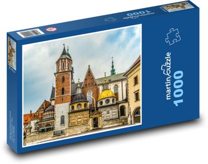 Kostel v Krakově - Polsko - puzzle 1000 dílků