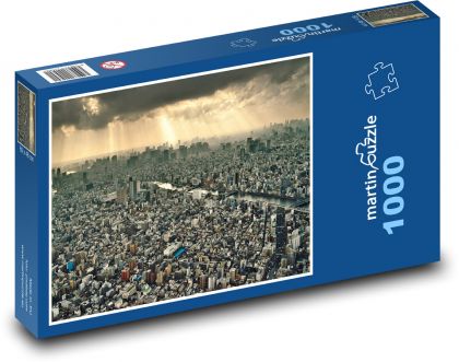 Stadt, Wolkenkratzer - Puzzle - 1000 Teile