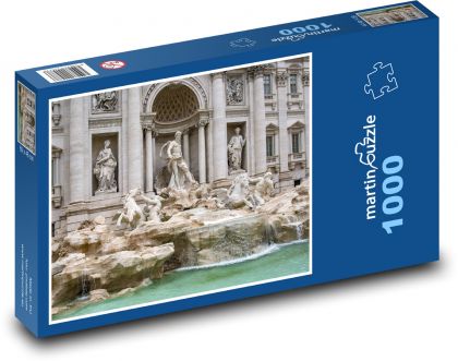 Trevi-Brunnen - Italien - Puzzle - 1000 Teile