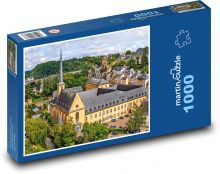 Luksemburg: Luksemburg, Puzzle 1000 elementów - 60x46 cm