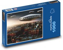 Fantasy, UFO, Sci-Fi Puzzle 1000 dielikov - 60 x 46 cm 