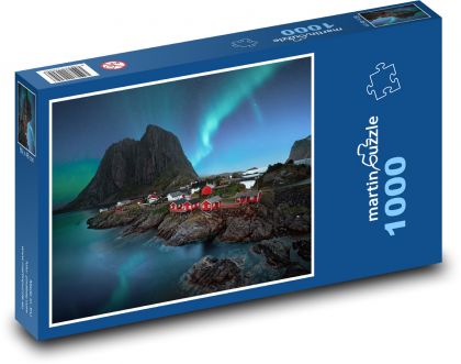 Norwegia - Lofoty - Puzzle 1000 elementów, rozmiar 60x46 cm