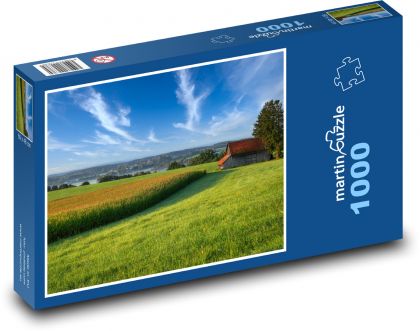 Krajina, příroda - Puzzle 1000 dílků, rozměr 60x46 cm
