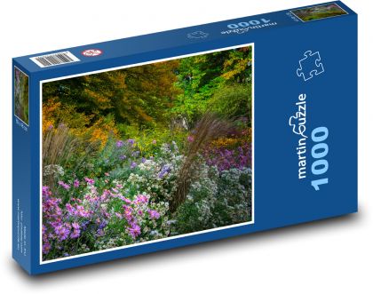 Květiny, rostliny - Puzzle 1000 dílků, rozměr 60x46 cm