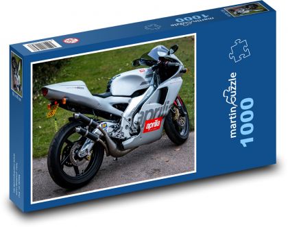 Motorka - Aprilia RS250 - Puzzle 1000 dielikov, rozmer 60x46 cm