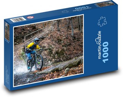 Sport, rower, MTB - Puzzle 1000 elementów, rozmiar 60x46 cm
