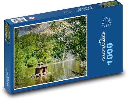 Garden Lake - Puzzle 1000 pieces, size 60x46 cm 