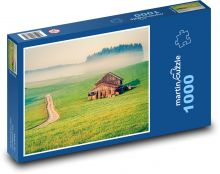Dom wiejski Puzzle 1000 elementów - 60x46 cm