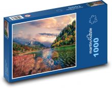 Natur in Herbstfarben Puzzle 1000 Teile - 60 x 46 cm