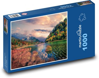 Príroda v jesenných farbách - Puzzle 1000 dielikov, rozmer 60x46 cm