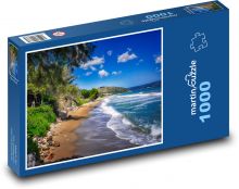 Romantischer Strand Puzzle 1000 Teile - 60 x 46 cm