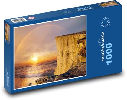 Reef, sea, rainbow - Puzzle 1000 pieces, size 60x46 cm 