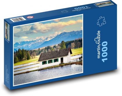 Rybářská farma - puzzle 1000 dílků