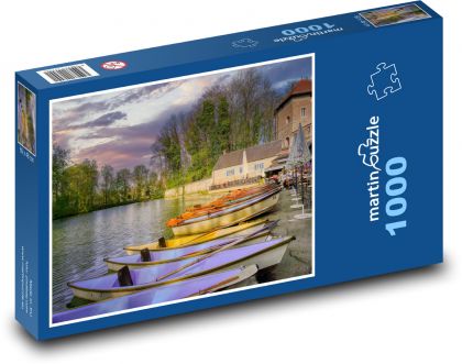 Výletné jazierko - Puzzle 1000 dielikov, rozmer 60x46 cm