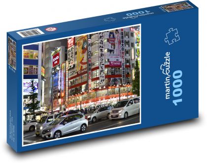 Japonsko - Tokio - Puzzle 1000 dielikov, rozmer 60x46 cm