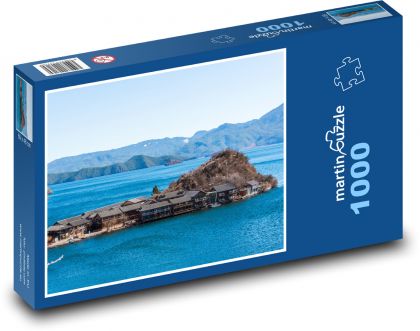 Čína - Yunnan - Puzzle 1000 dielikov, rozmer 60x46 cm