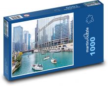 USA - Chicago Puzzle 1000 dielikov - 60 x 46 cm