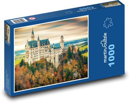 Nemecko - zámok Neuschwanstein - Puzzle 1000 dielikov, rozmer 60x46 cm